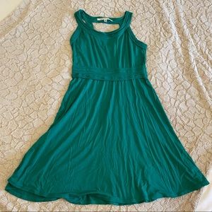 Max Studio green knee length dress, medium